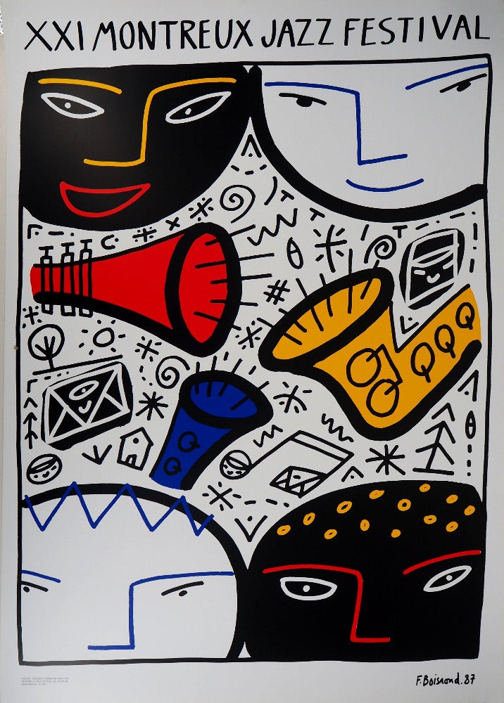 François BOISROND  - 21ème Montreux Jazz Festival 1987