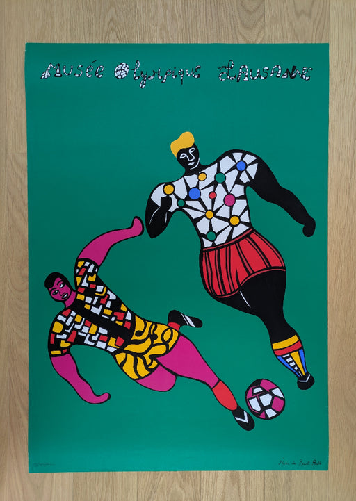 Niki de Saint Phalle - Musée Olympique Lausanne - Affiche originale