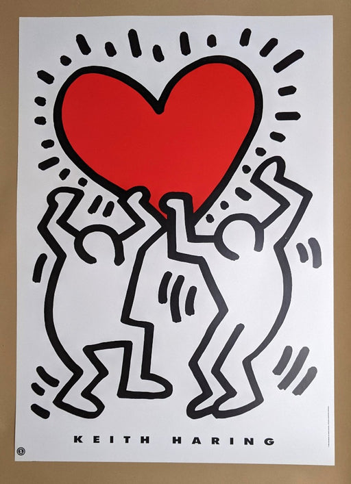 Keith Haring - Heart 1993