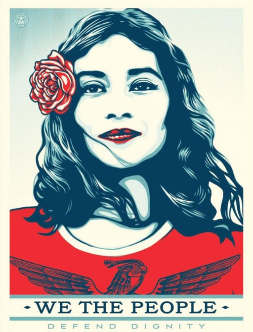 Shepard FAIREY (OBEY) - We The People (Defend Dignity)