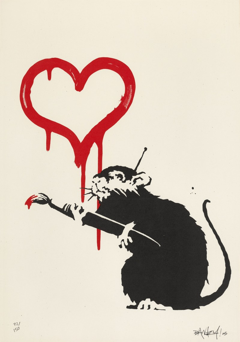 Record covers illustrated by Banksy — Artworks By