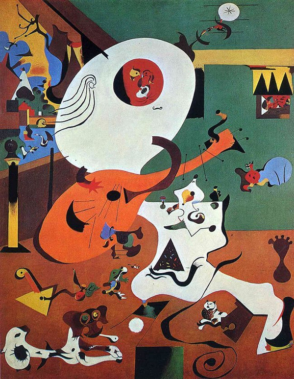 Joan Miró - Dutch Interior I, 1928