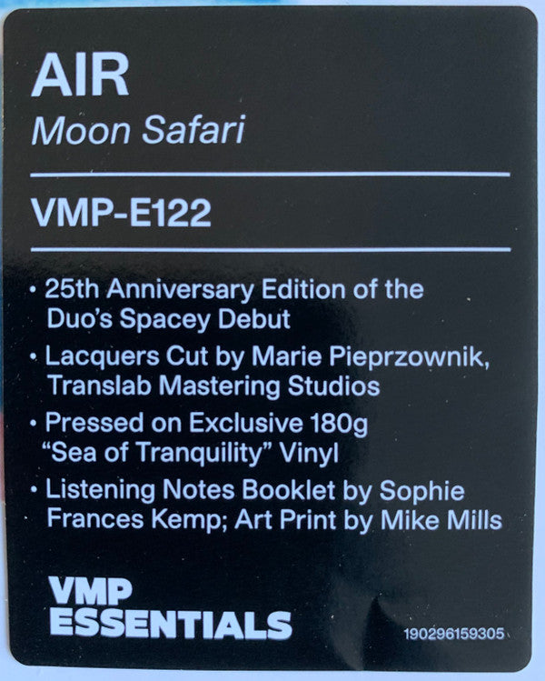 Air - Moon Safari - Edition Limitée Vinyle LP Sticker