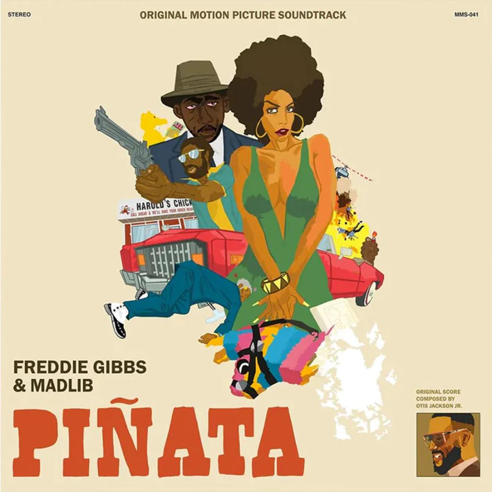 Freddie Gibbs & Madlib - Piñata '74 - Yellow & Black - Vinyle