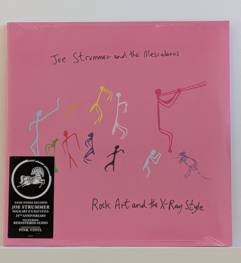 Joe Strummer & The Mescaleros - Rock Art & the X-Ray Style - Vinyle original Pink RSD Cover Damien Hirst