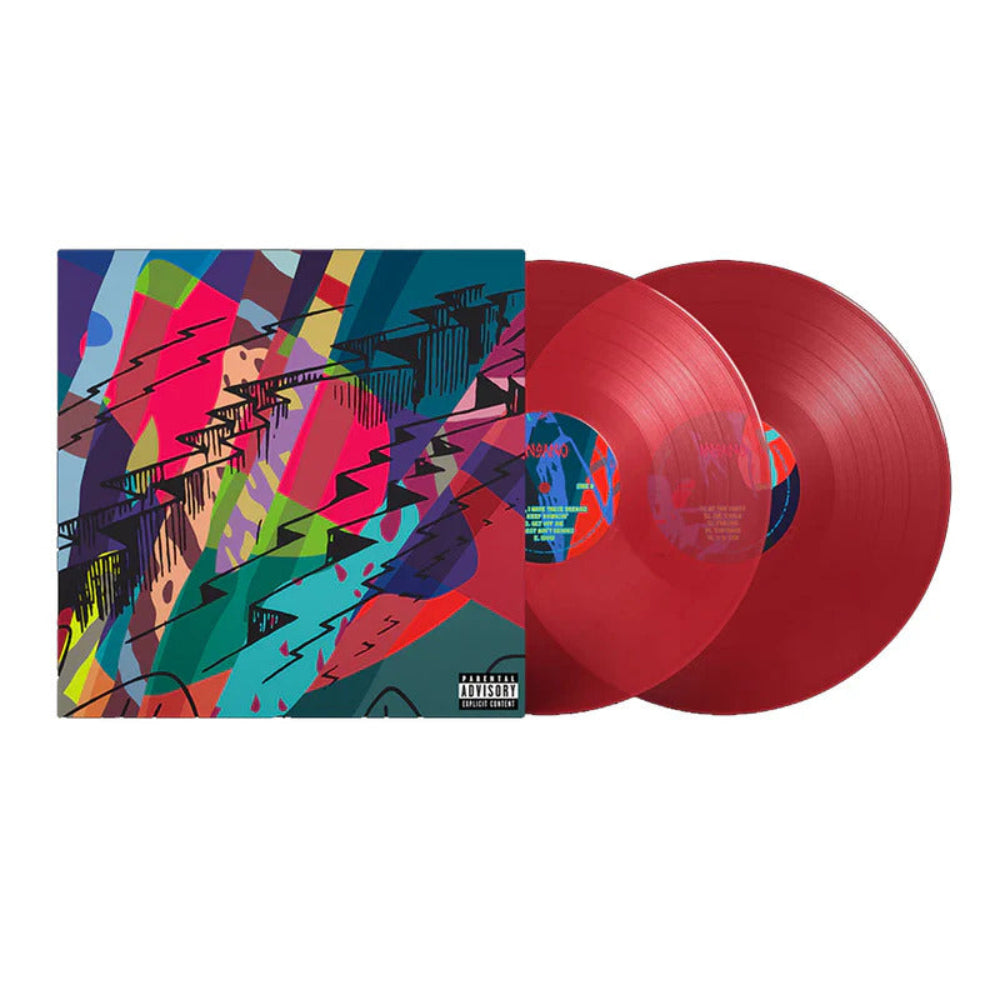 Kaws X Kid Cudi - Insano - Vinyle original X2LP - Edition limitée RED