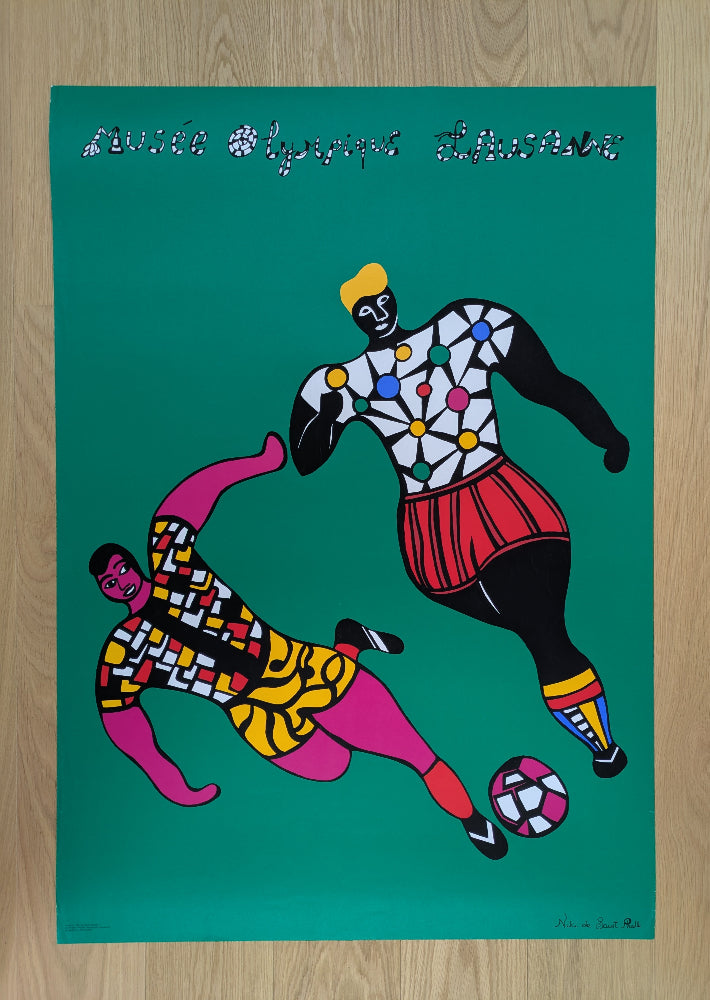 Niki de Saint Phalle - Musée Olympique Lausanne - Affiche originale