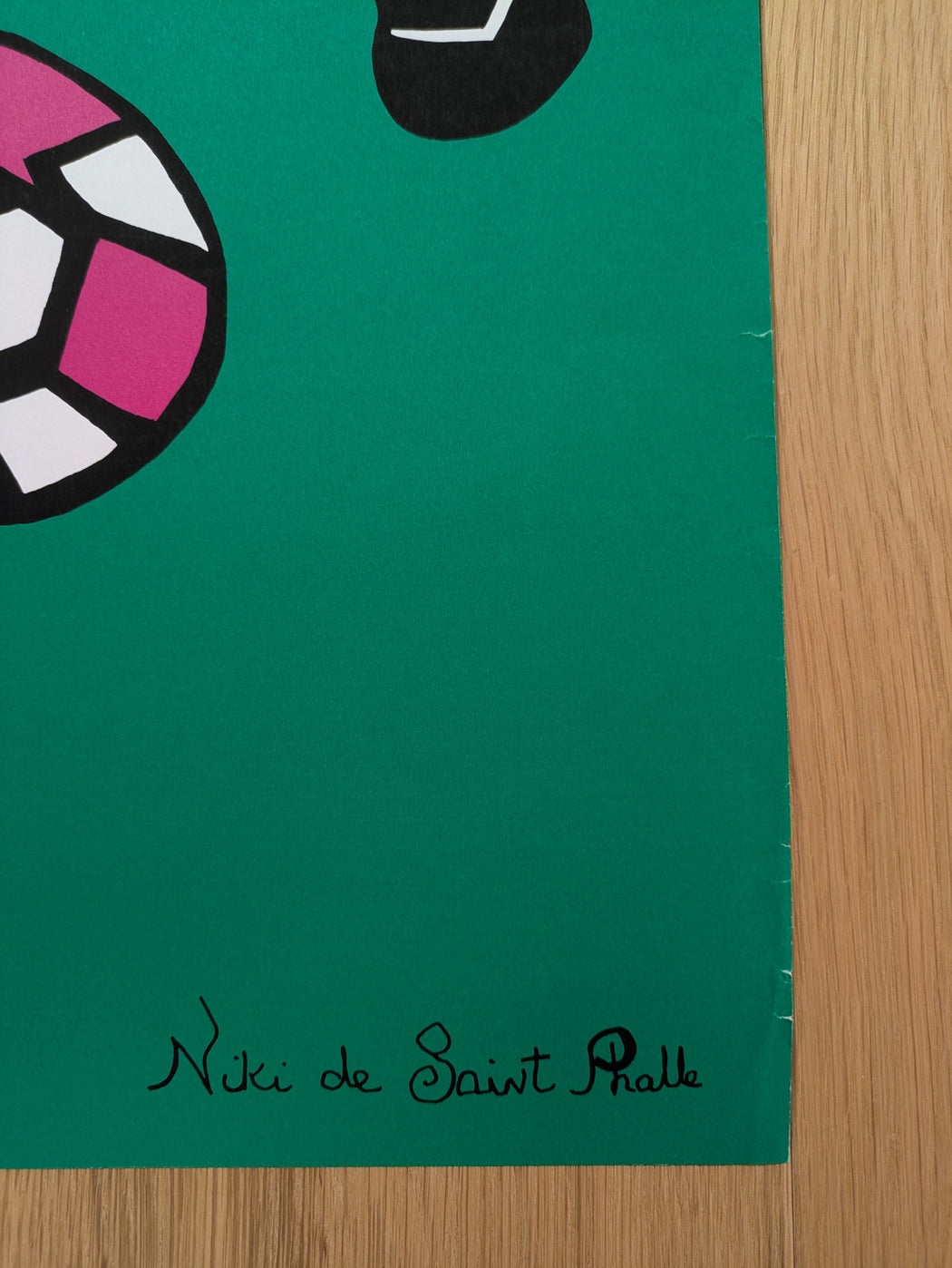 Niki de Saint Phalle - Musée Olympique Lausanne - Signature