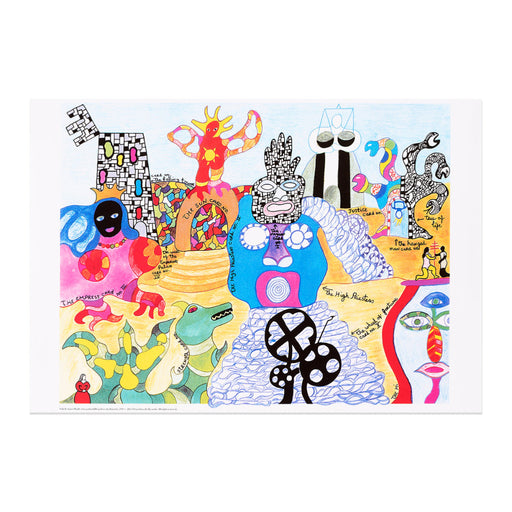 Niki de Saint Phalle - The Tarot Garden - Affiche