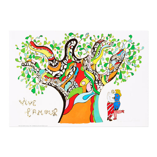 Niki de Saint Phalle - Vive l'amour  - Affiche