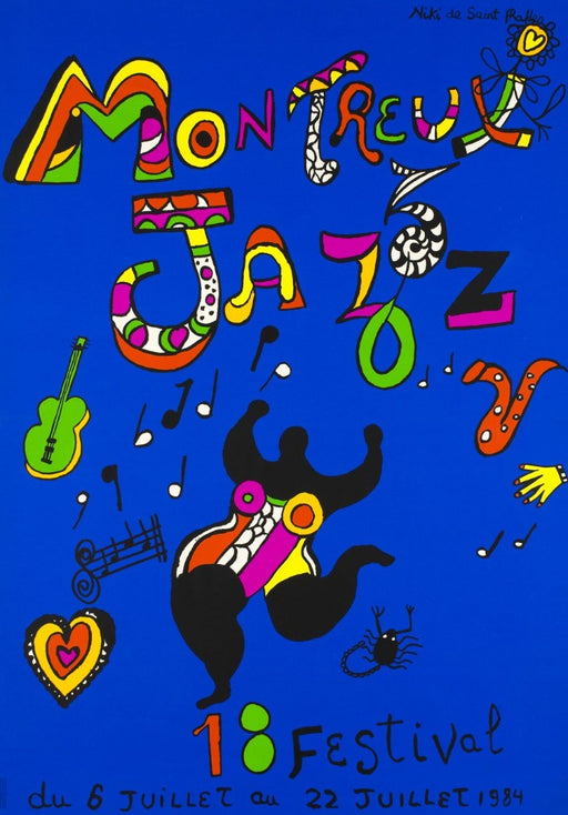 Niki de Saint Phalle - Montreux Jazz Festival 1984