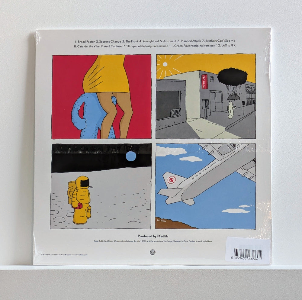 Quasimoto - Yessir Whatever - Silver Edition - Vinyle Back