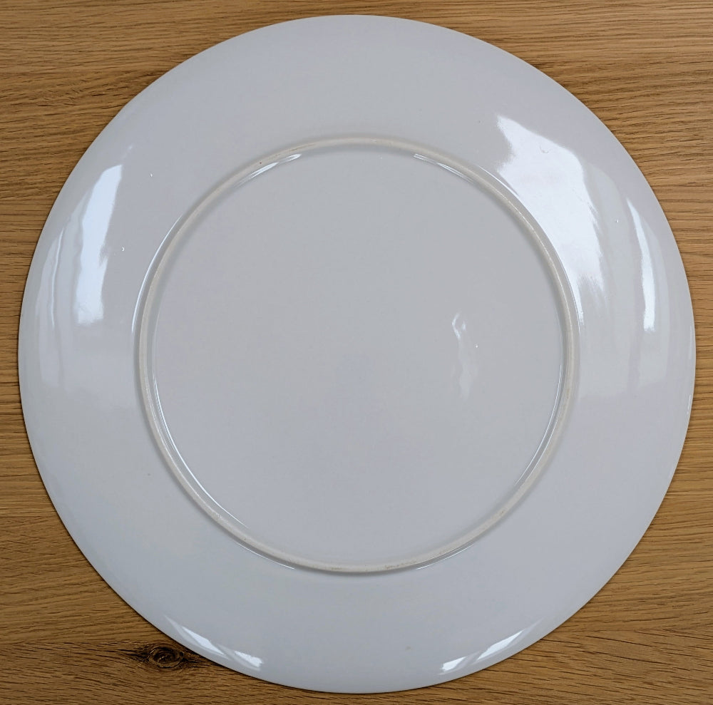 Robert Combas - La gitane magicienne - 2008 - dos de l'assiette