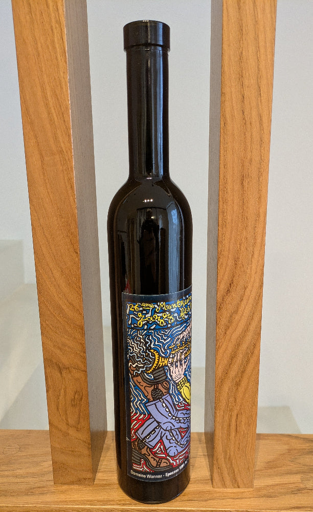 Robert Combas - Artwork - Bouteille de vin - Montreux Jazz Festival 1992