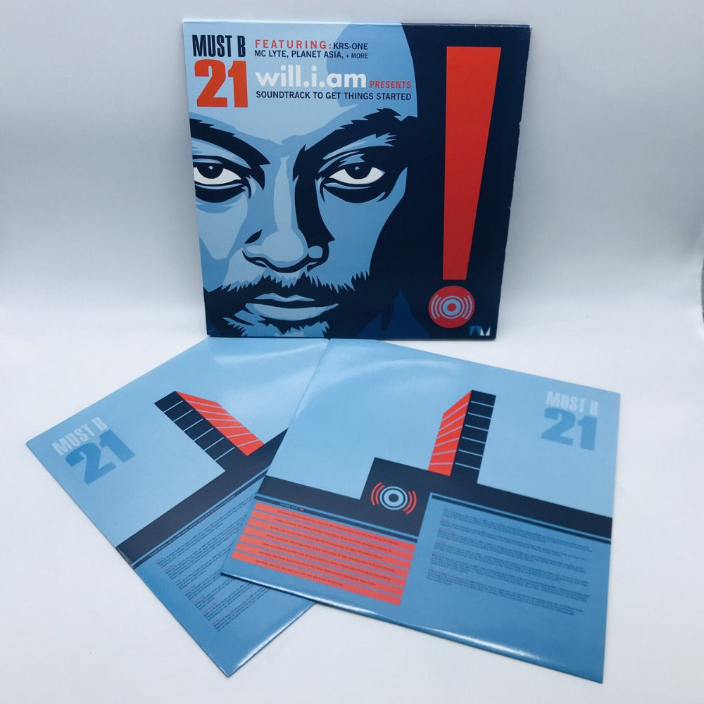 Will.I.Am* ‎– Must B 21 (Soundtrack To Get Things Started) - Vinyle 2xLP Sleeve