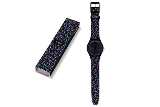 ED BANGER TIME x Swatch dessinée par Leslie David (Edition limitée 500 ex.)