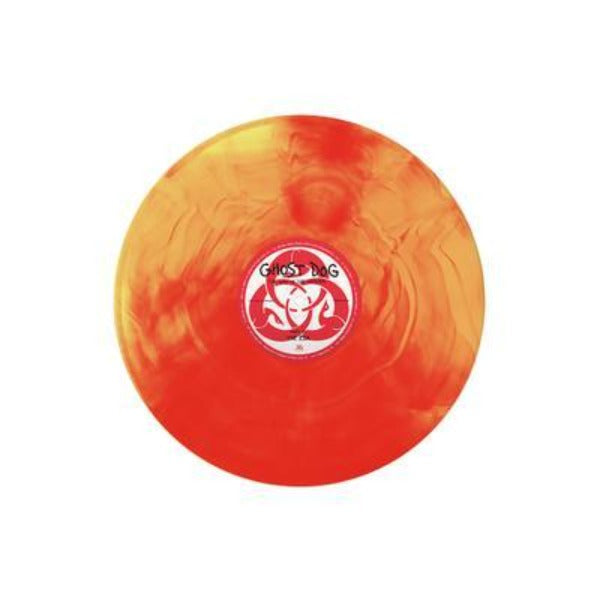 The Rza - Ghost Dog - deluxe limited edition colored vinyl in an Opaque Red & Opaque Yellow swirl