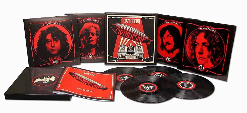 Shepard Fairey X Led Zeppelin - Mothership - 2015 Box Set 4 LP vinyl