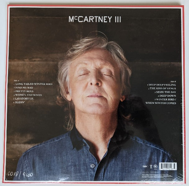 Paul McCartney III - Exclusive Version Red LP