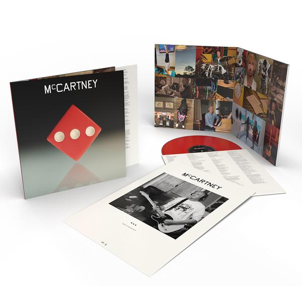 Paul McCartney III - Exclusive Version Red LP limited & handnumbered