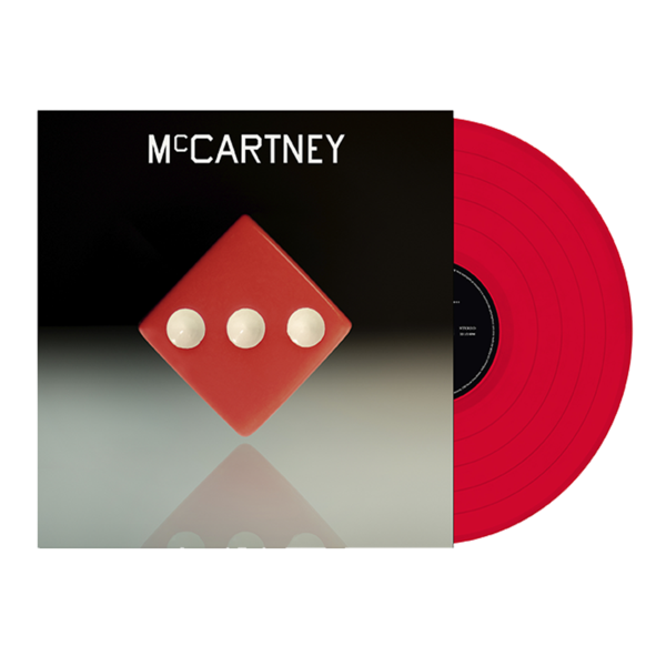 Paul McCartney III - Exclusive Version Red LP limited & handnumbered