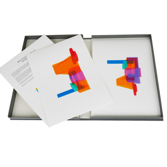 Peter Saville MULTICOLOR TM portfolio - Signed and limited edition