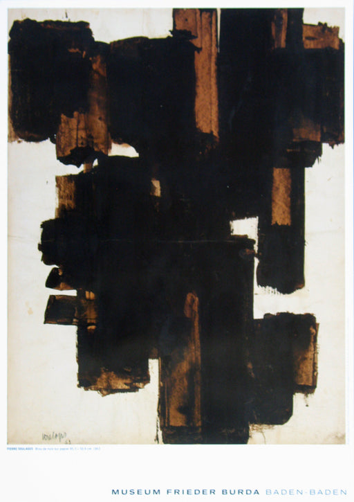 Pierre SOULAGES - Brou de noix - 2020