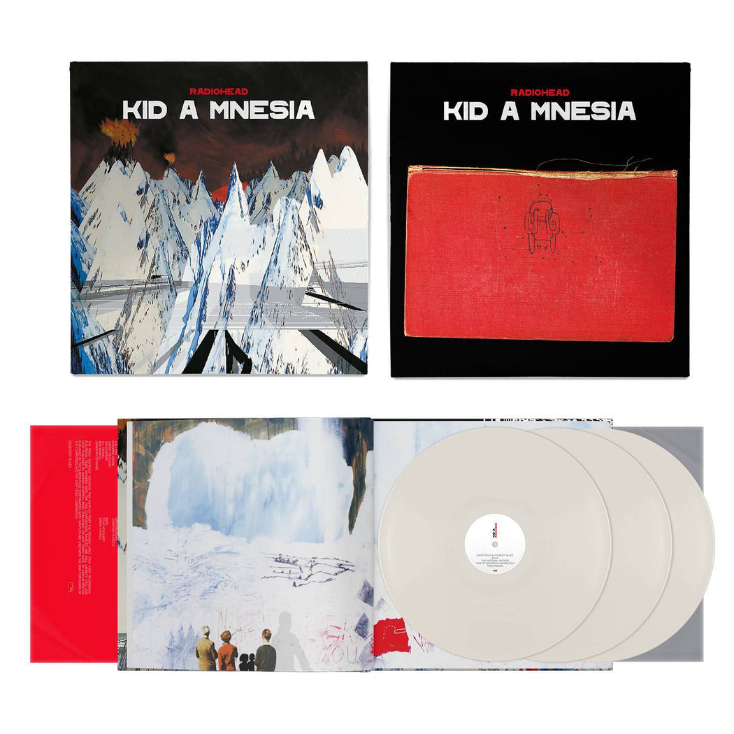 Radiohead THE “SCARRY” BOOK (Art Book + 3x Cream Vinyl)
