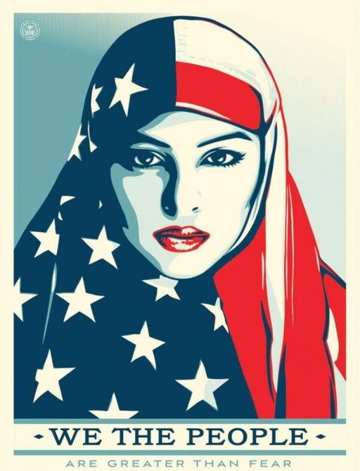 Shepard FAIREY (OBEY) - We The People (Are Greater Than Fear) 2017