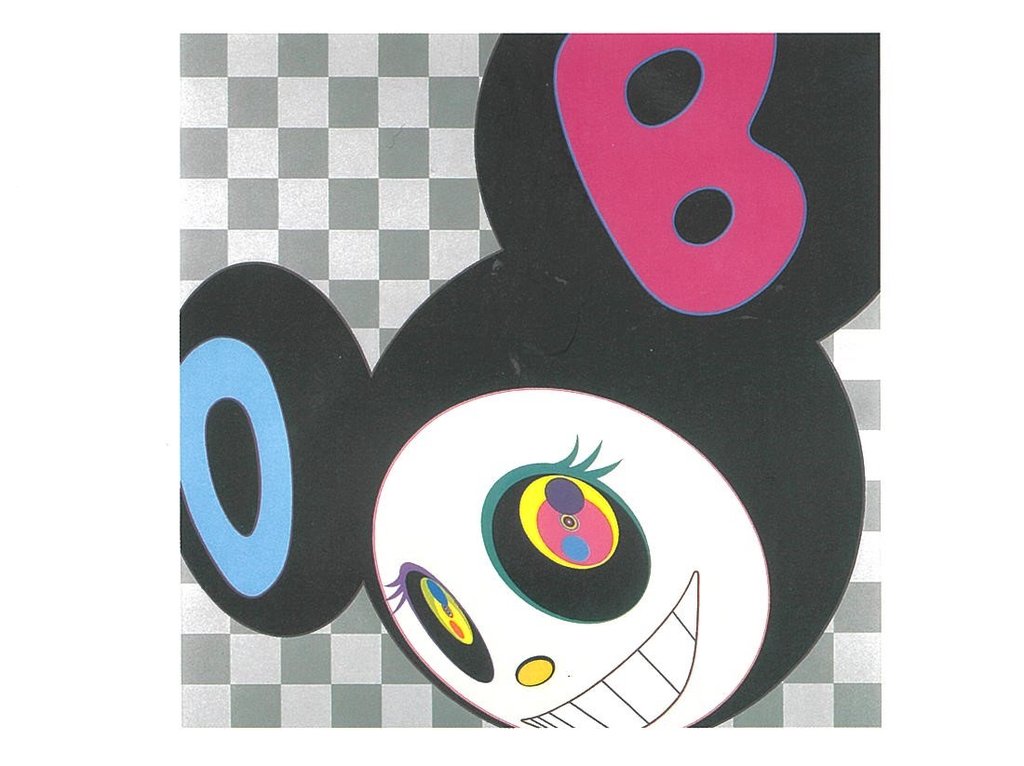 Takashi MURAKAMI - Cartes postales Mr DOB - Black