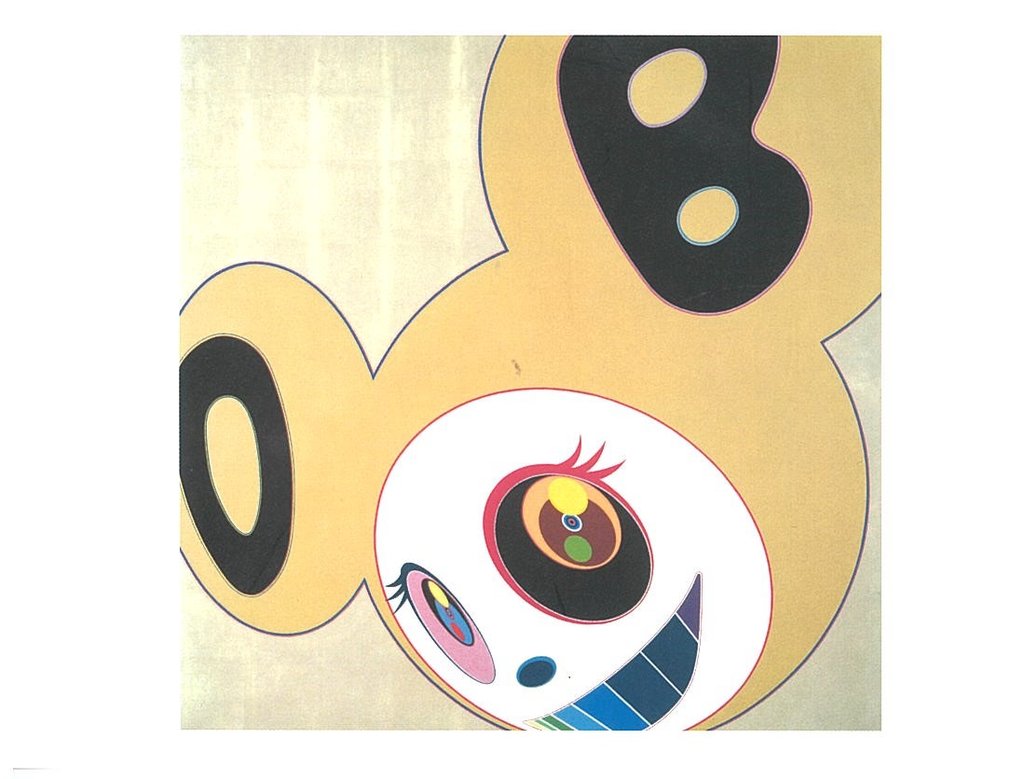 Takashi MURAKAMI - Cartes postales Mr DOB - Gold