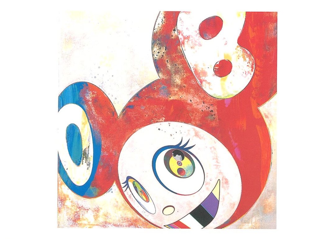 Takashi MURAKAMI - Cartes postales Mr DOB - Abstraktes Bild
