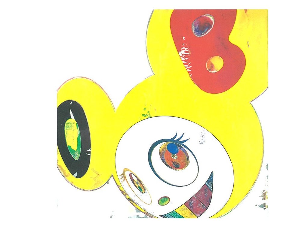 Takashi MURAKAMI - Cartes postales Mr DOB - Lemon Pepper
